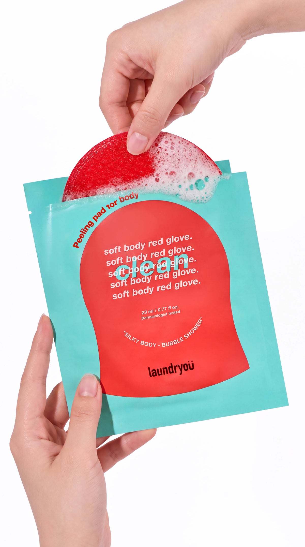 Soft Body Red Glove Clean Set