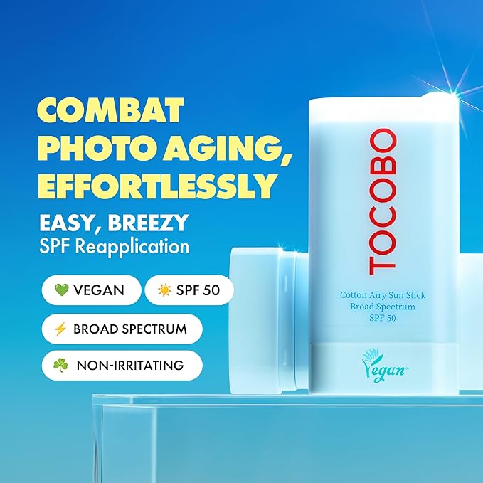 TOCOBO Cotton Airy Sun Stick - TokTok Beauty