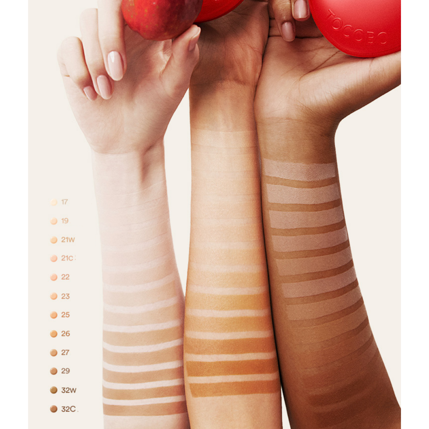 Apple Dewy Fit Cushion