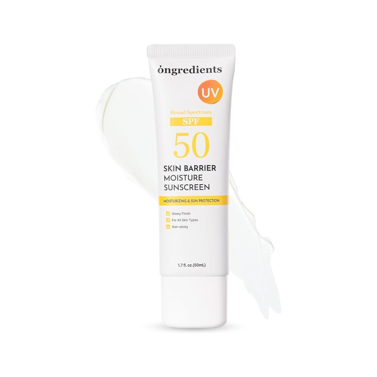 ongredients Skin Barrier Moisture Sun Cream - TokTok Beauty