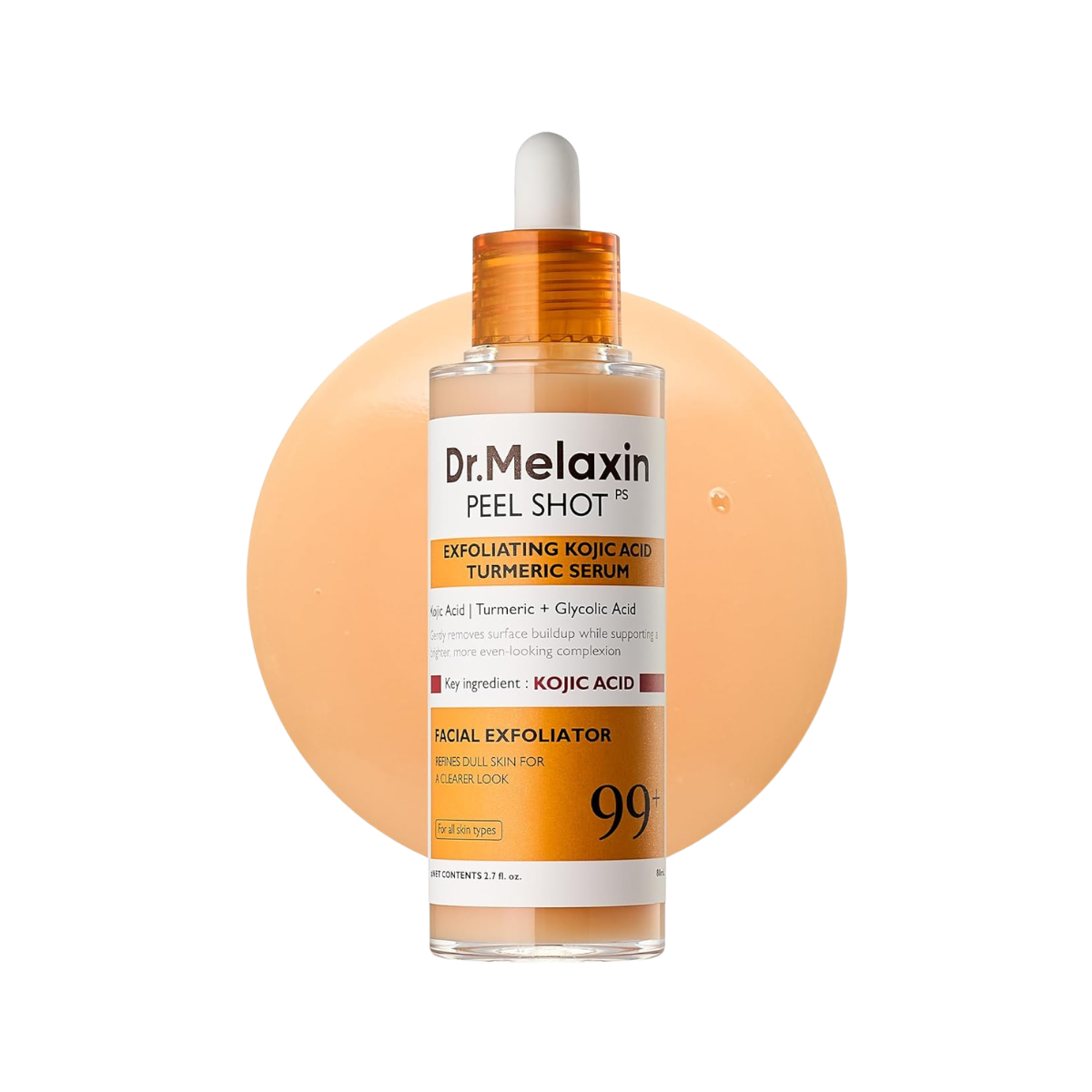 Dr.Melaxin Peel Shot Kojic Acid Turmeric Serum - TokTok Beauty