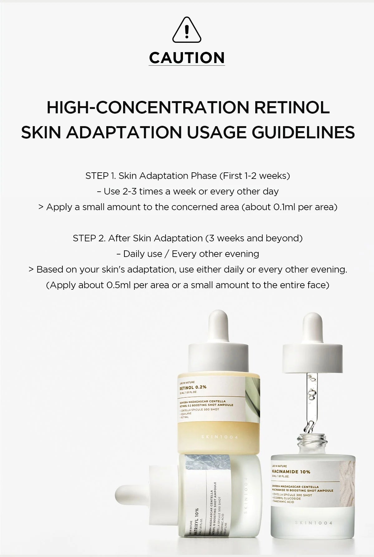 SKIN1004 Madagascar Centella Retinol 0.2 Boosting Shot Ampoule - TokTok Beauty