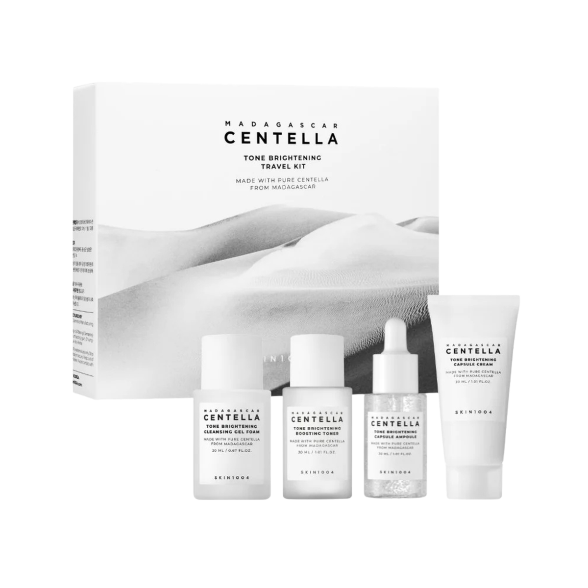 Madagascar Centella Tone Brightening Travel Kit