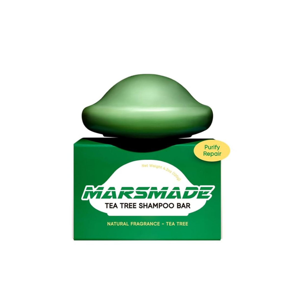 MARSMADE Tea Tree Shampoo Bar - TokTok Beauty