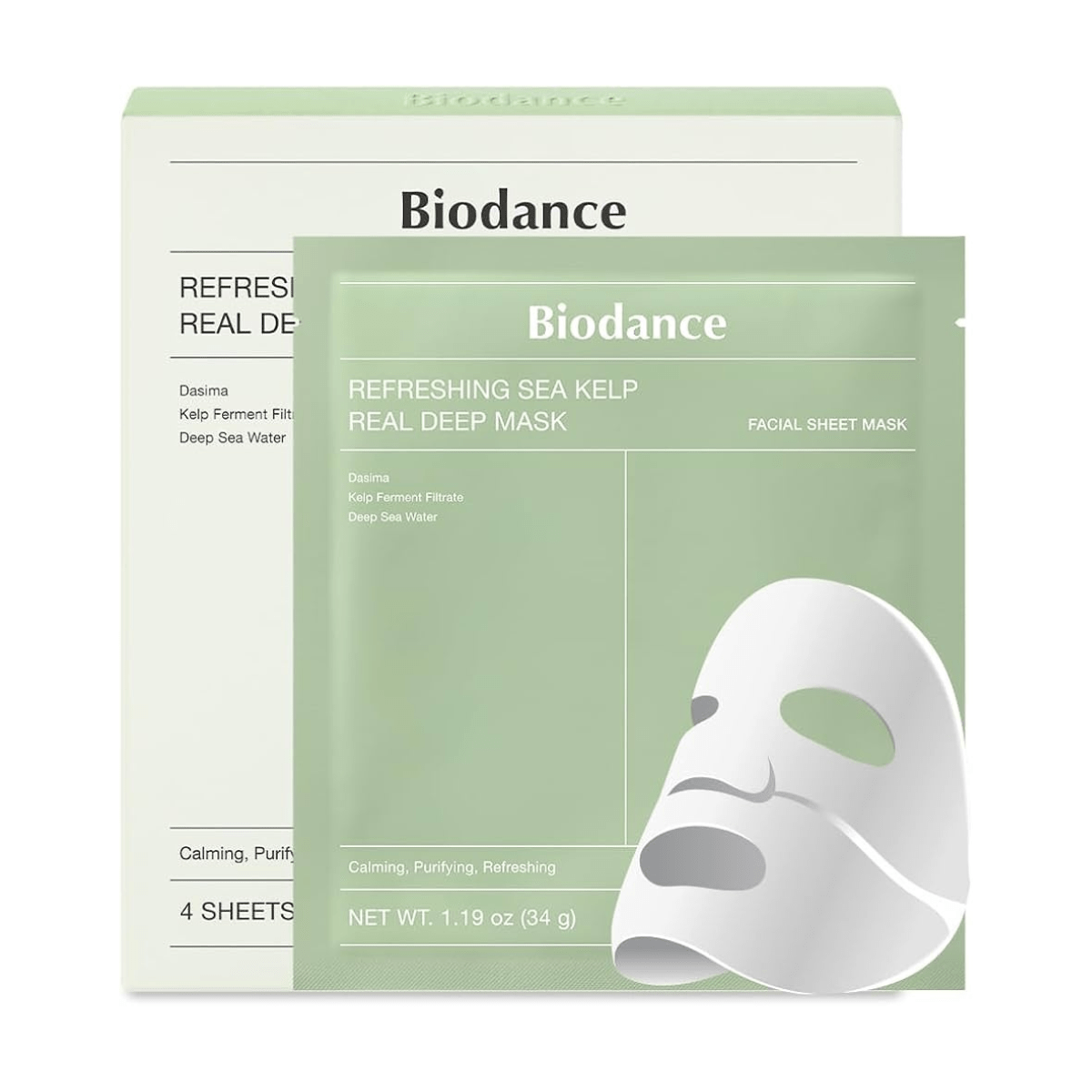 Biodance Refreshing Sea Kelp Real Deep Mask - TokTok Beauty