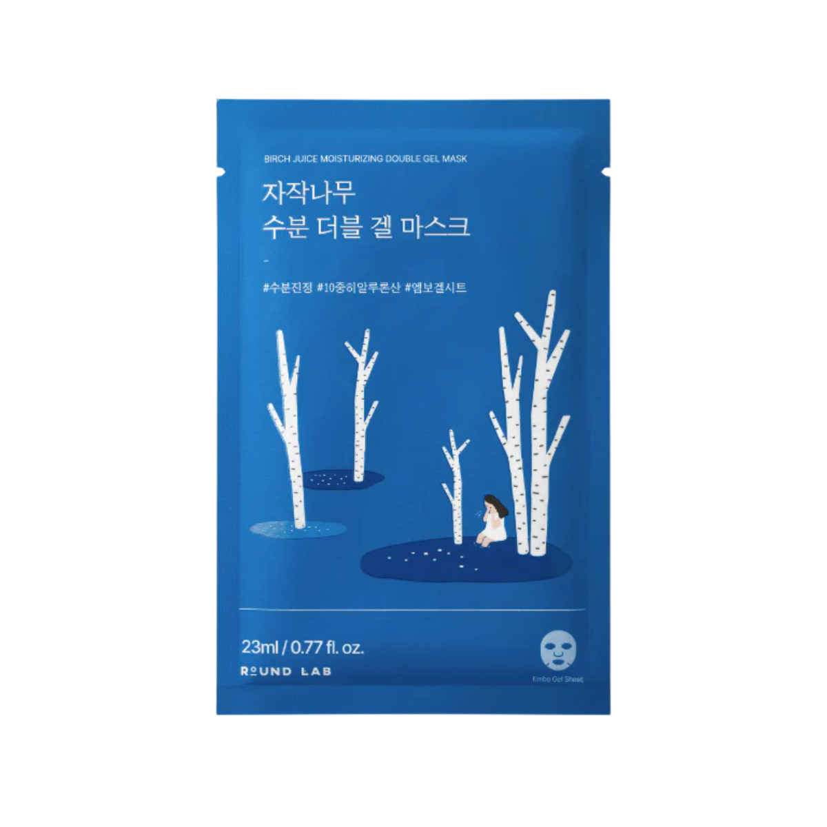 Round Lab Birch Juice Moisturizing Double Gel Mask - TokTok Beauty