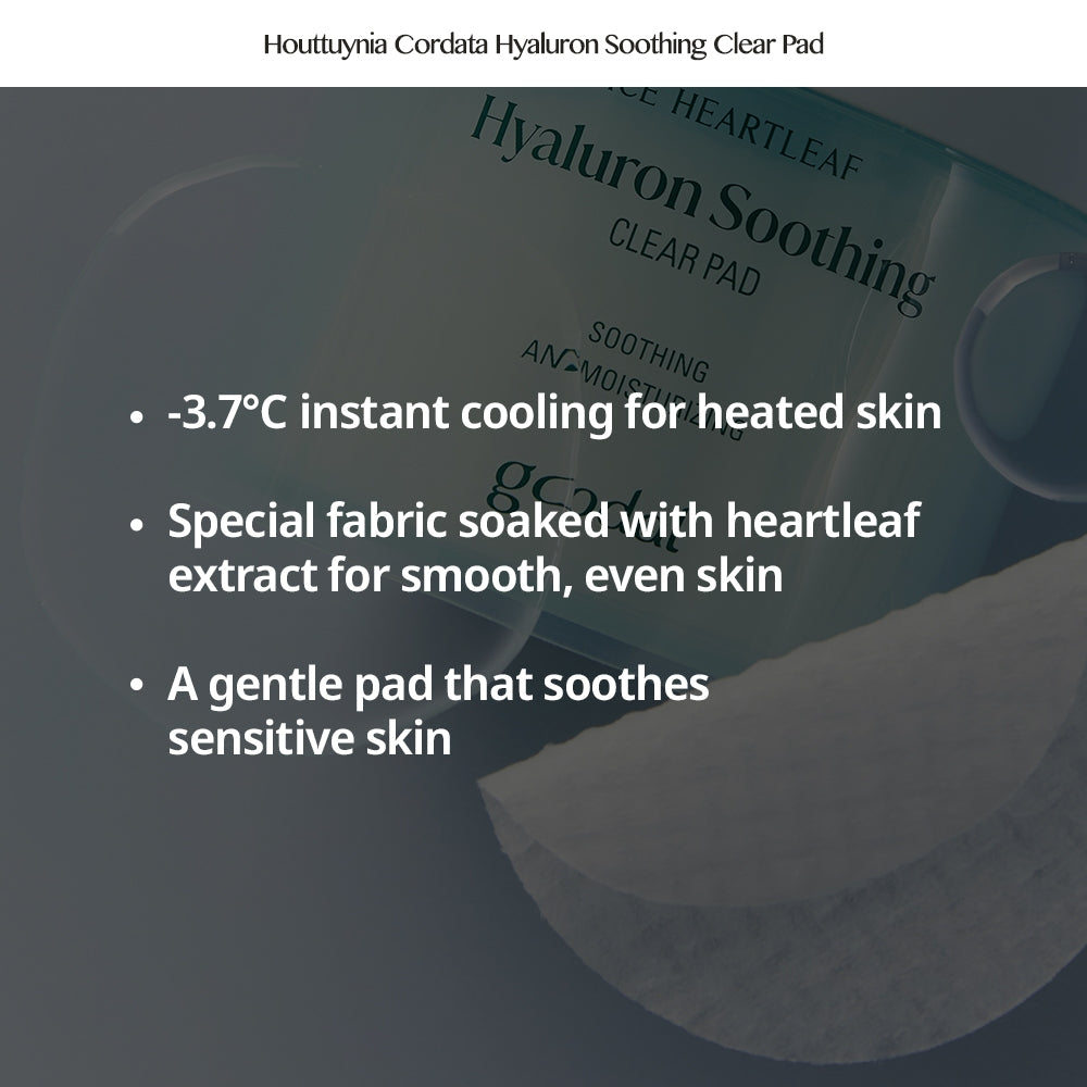 Goodal Heartleaf Hyaluron Soothing Clear Pad - TokTok Beauty