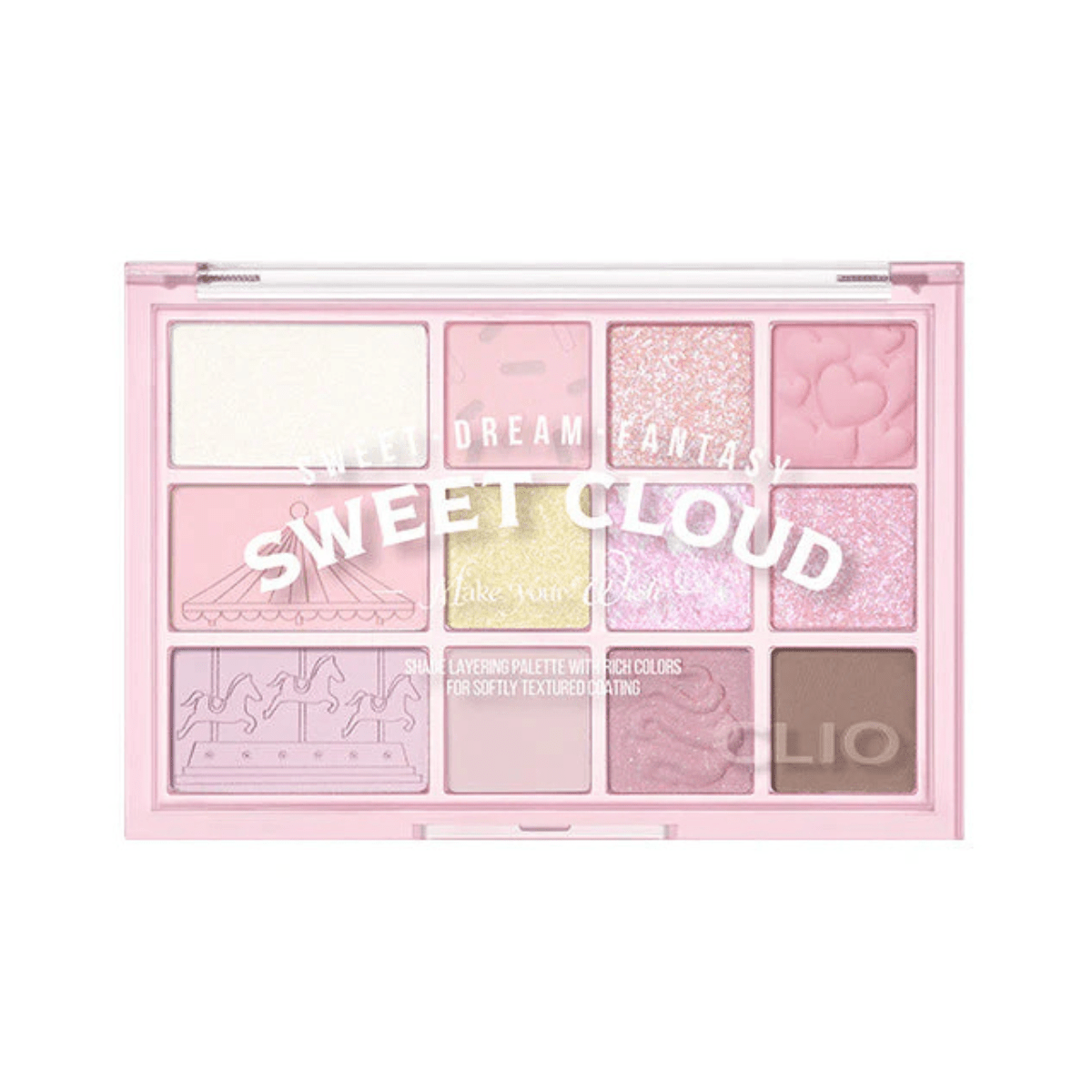 Multi Eye Color Palette Cloudy Pink Edition #Knotted Pink