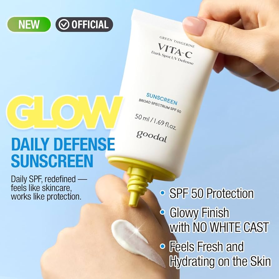 Goodal Green Tangerine Vita C Dark Spot UV Defence Sunscreen - TokTok Beauty