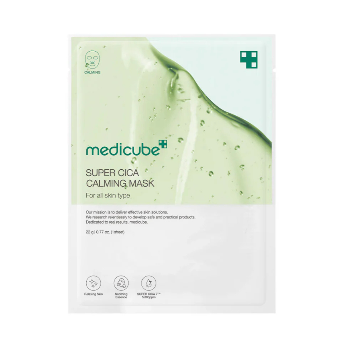 medicube Super Cica Calming Mask | TokTok Beauty