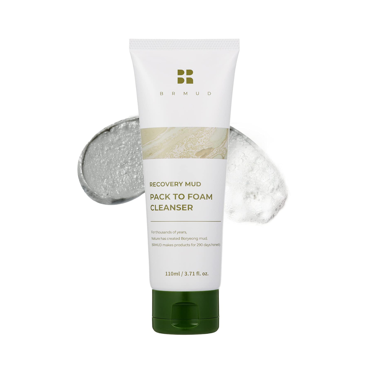 BRMUD Recovery Mud Pack to Foam Cleanser - TokTok Beauty