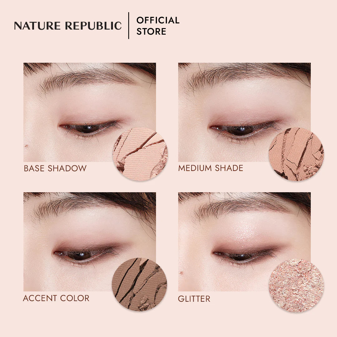 Nature Republic Daily Basic Palette (More Colors) - TokTok Beauty