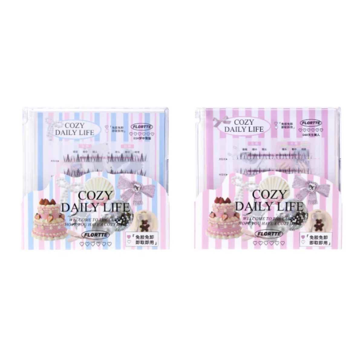 FLORTTE Glue-Free False Eyelash (3-4) - TokTok Beauty