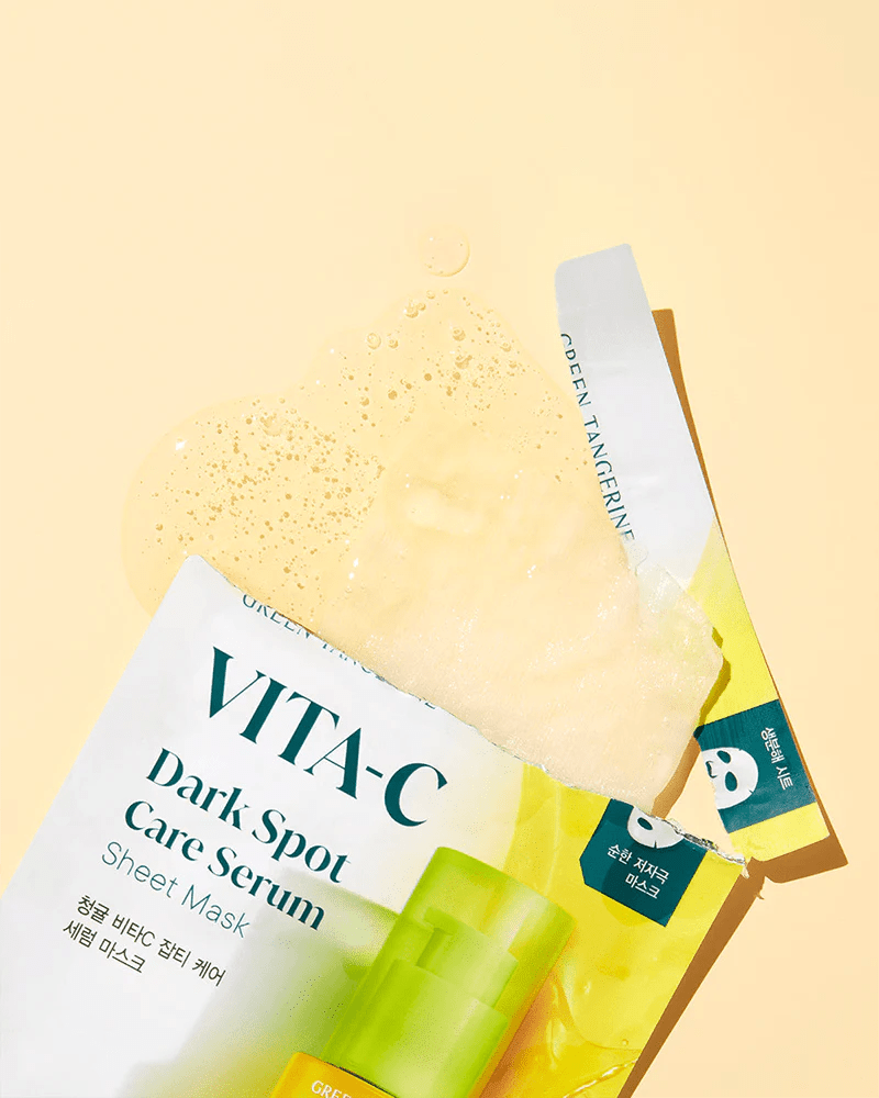 Goodal Green Tangerine Vita C Dark Spot Care Serum Mask - TokTok Beauty