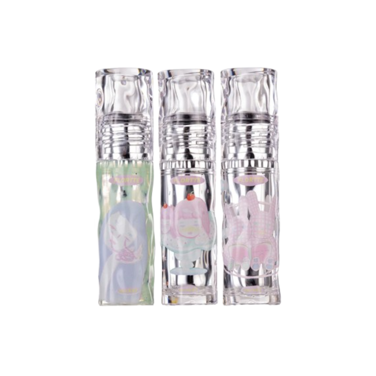 FLORTTE Limited Edition Lip Gloss (4-6) - TokTok Beauty