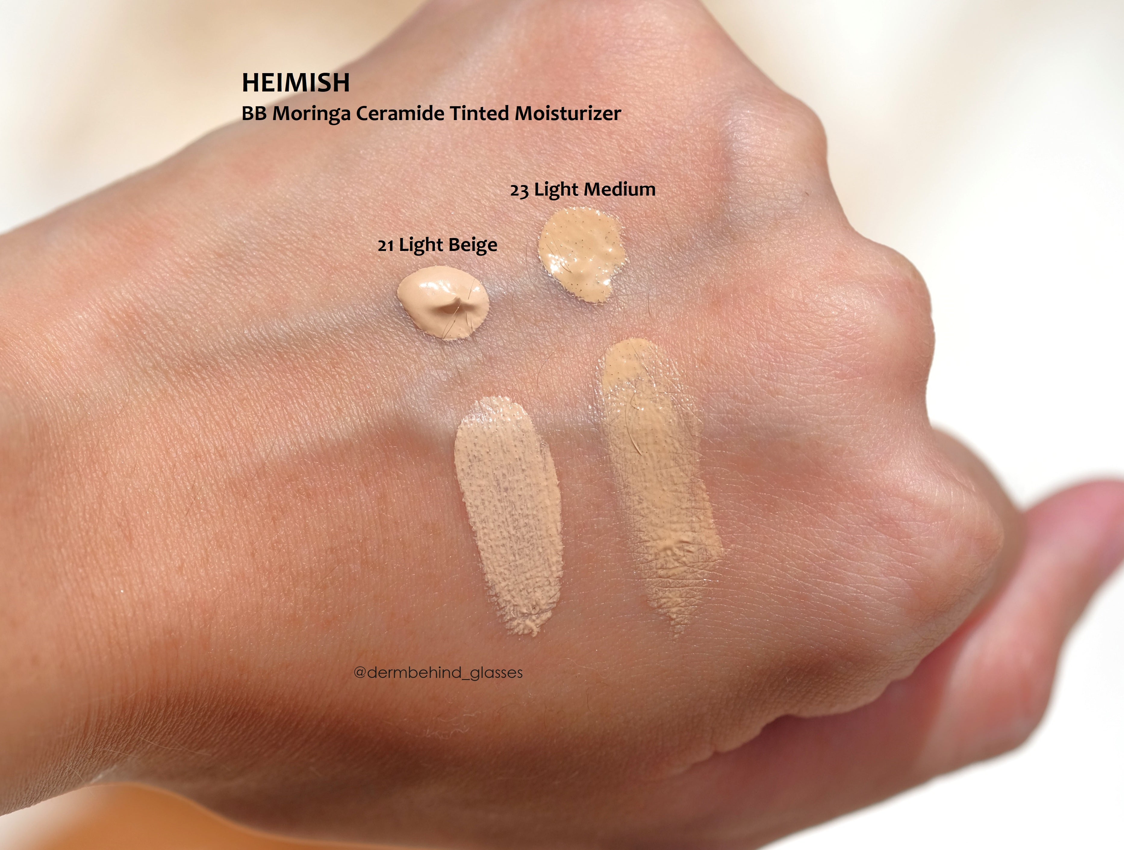 HEIMISH Moringa Ceramide BB Cream - 2 Colors - TokTok Beauty