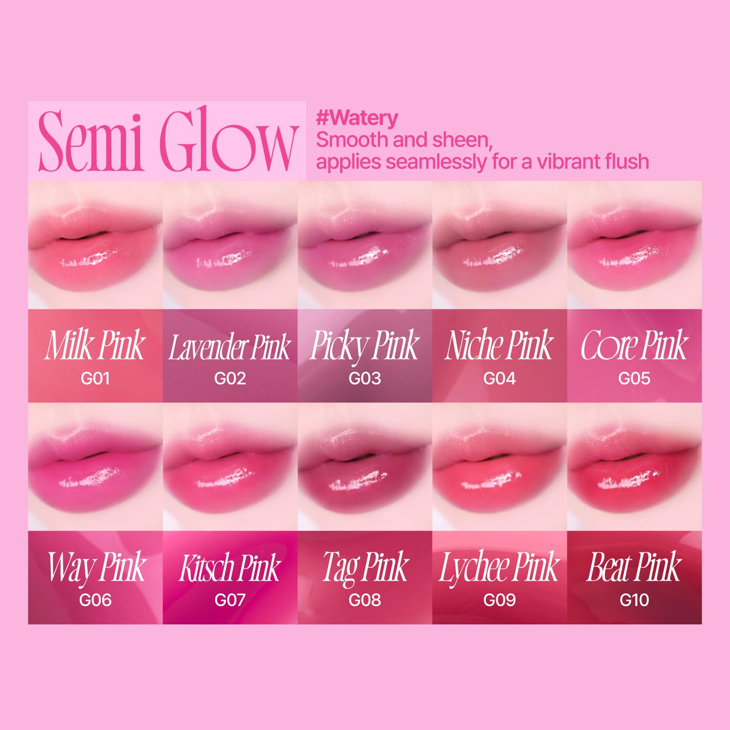 Pink Obsession Stay-Fit Lip Tint (More Shades)