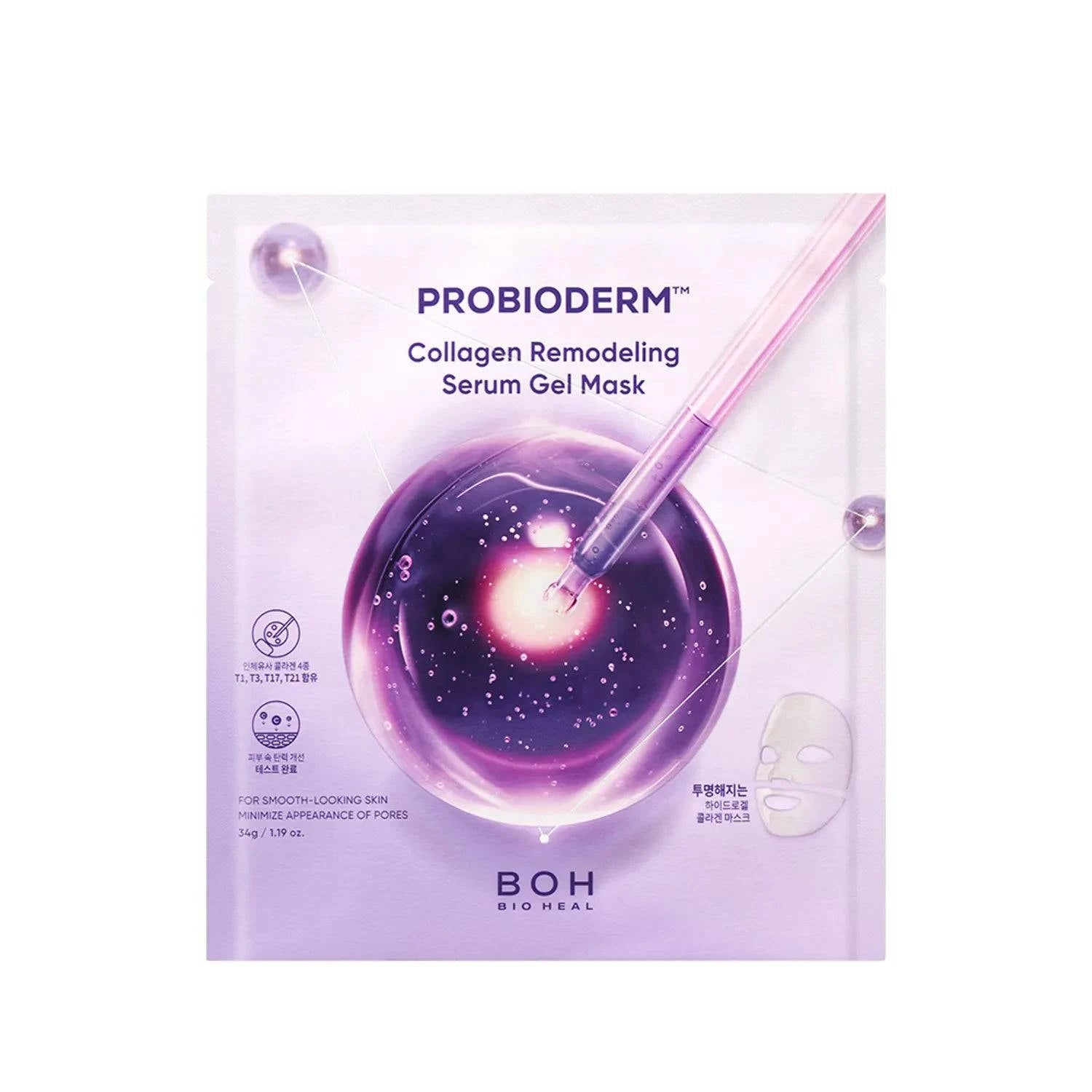 BIOHEAL BOH Probioderm Collagen Remodeling Serum Gel Mask - TokTok Beauty