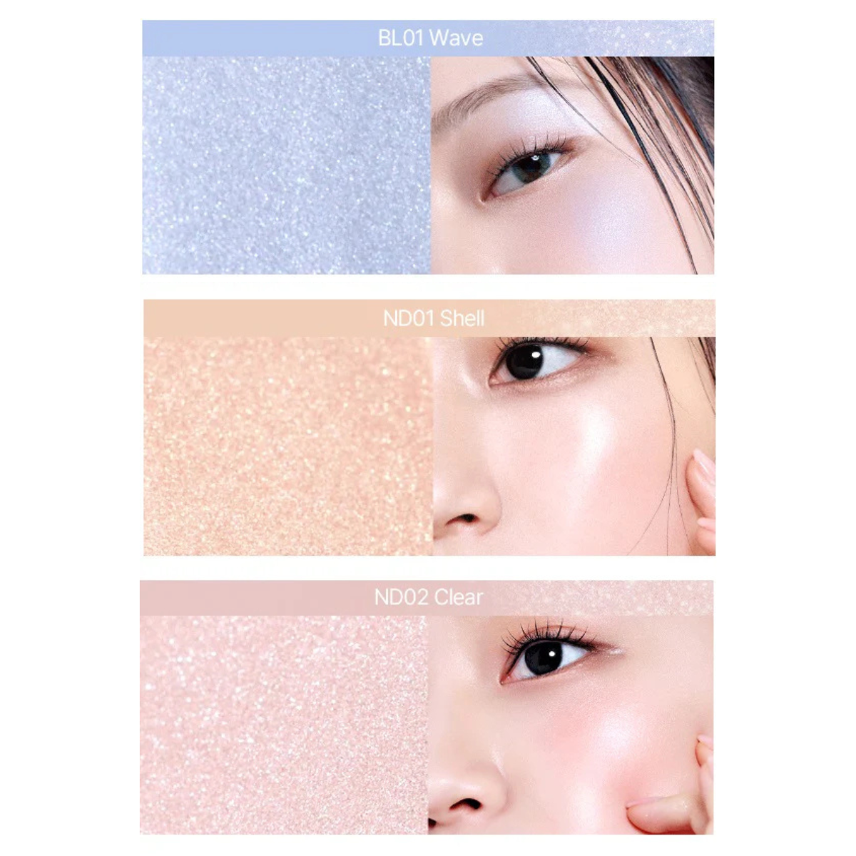 2aN Pure Glash Highlighter (More Colors) - TokTok Beauty