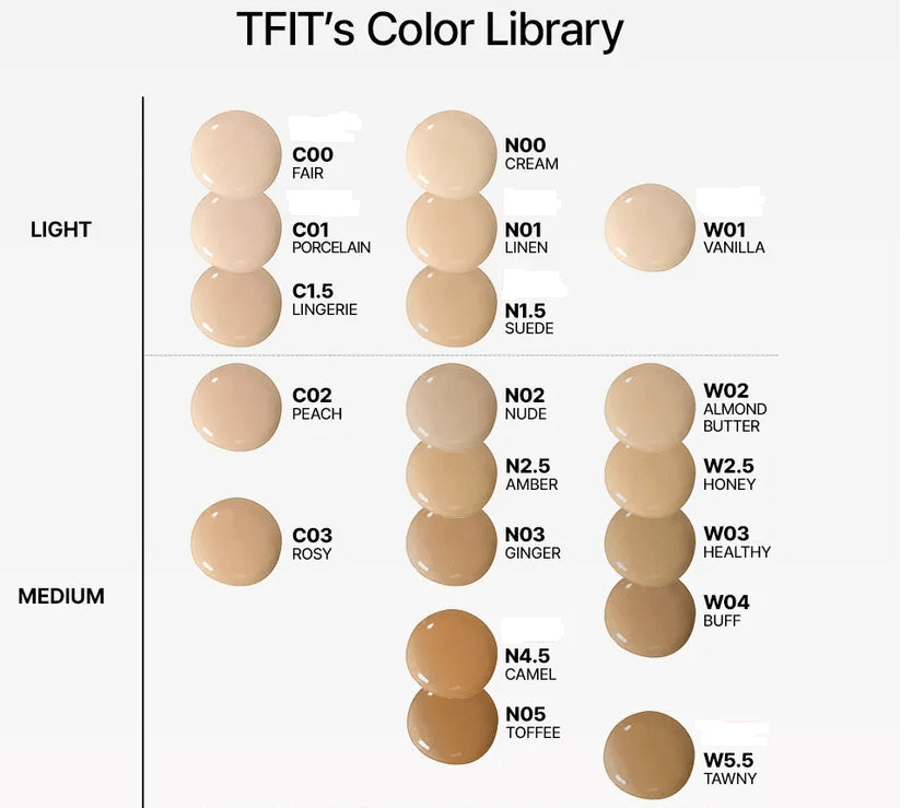 TFIT Radiance Fit Serum Foundation - 2 Shades - TokTok Beauty