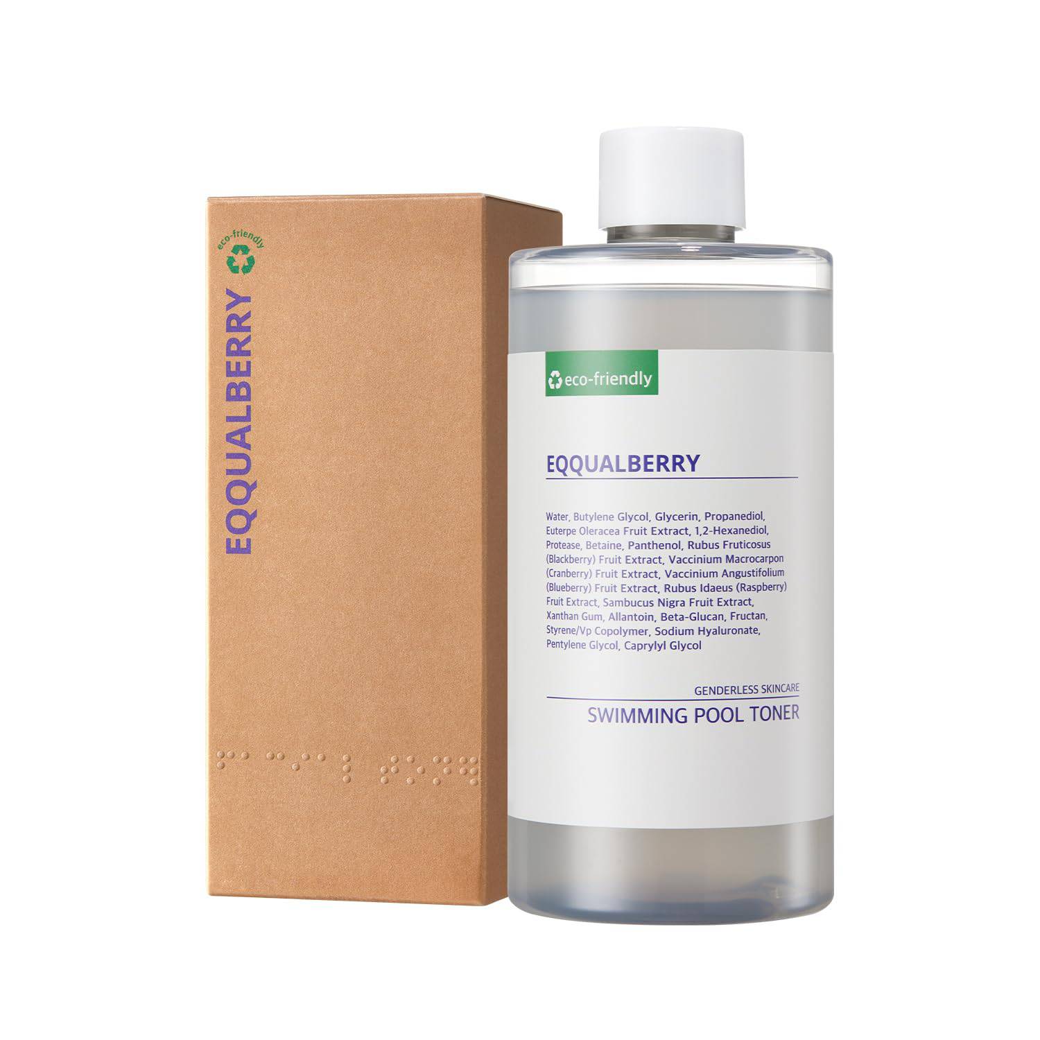 EQQUALBERRY Swimming Pool Daily Facial Toner - 2 Sizes - TokTok Beauty