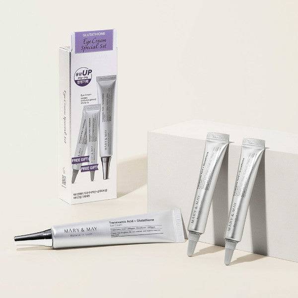 Mary&May Tranexamic Acid + Glutathione Eye Cream - TokTok Beauty
