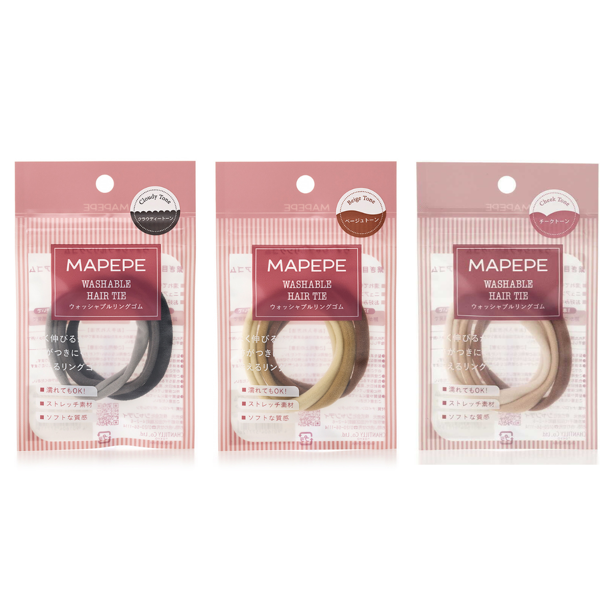 MAPEPE Washable Hair Tie (More Colors) - TokTok Beauty