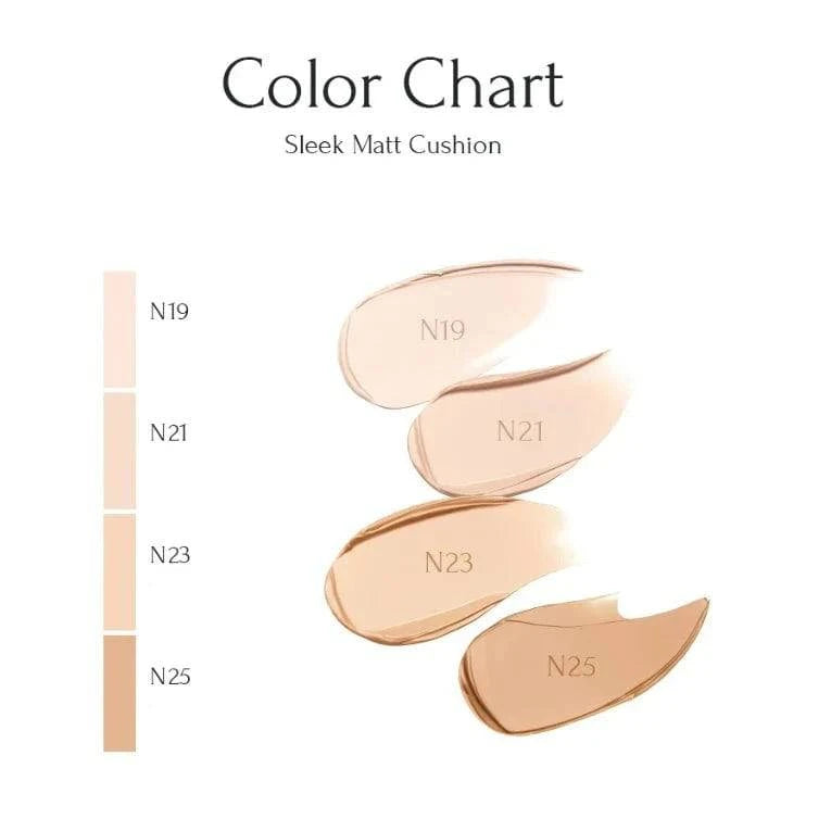 MUZIGAE MANSION Sleek Matt Cushion (More Shades) - TokTok Beauty