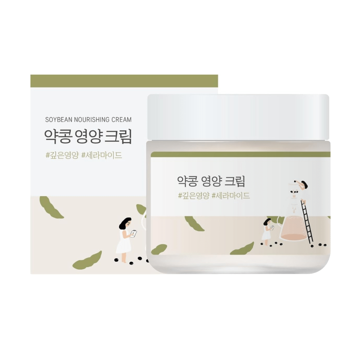 Round Lab Soybean Nourishing Cream - TokTok Beauty