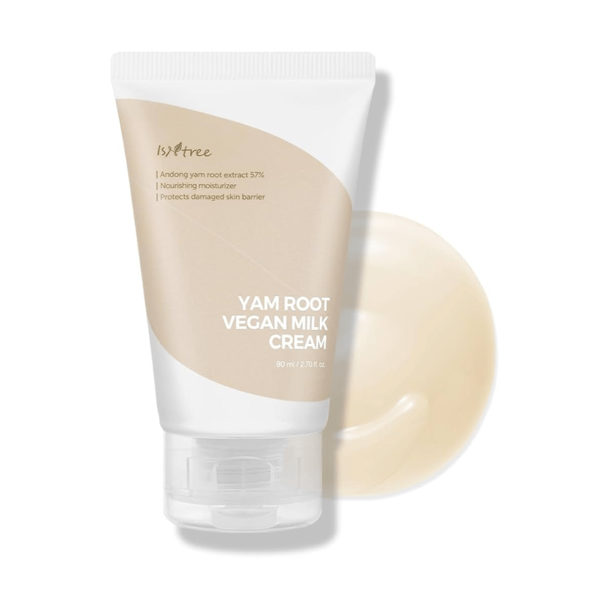 ISNTREE Yam Root Vegan Milk Cream - TokTok Beauty