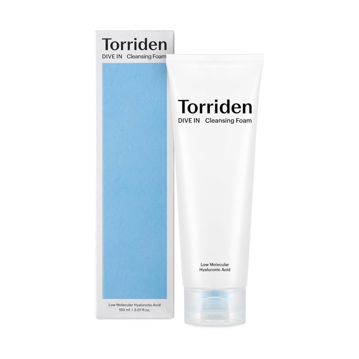 Torriden DIVE-IN Low Molecular Hyaluronic Acid Cleansing Foam - TokTok Beauty