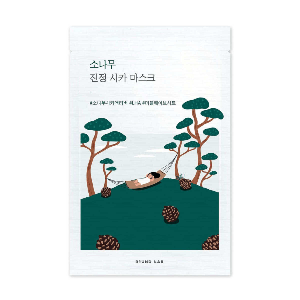 Round Lab Pine Calming Cica Mask - TokTok Beauty
