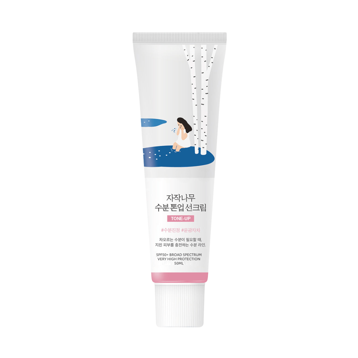 Round Lab Birch Juice Moisturizing Tone Up Sunscreen - TokTok Beauty