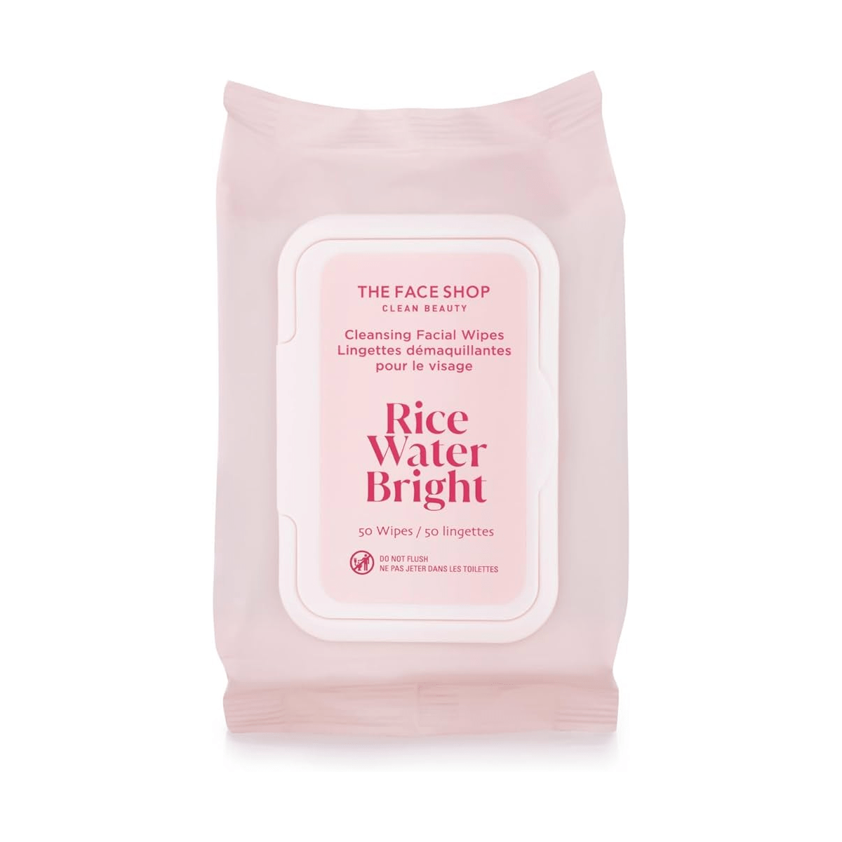 THE FACE SHOP Rice Water Bright Cleansing Wipes - TokTok Beauty