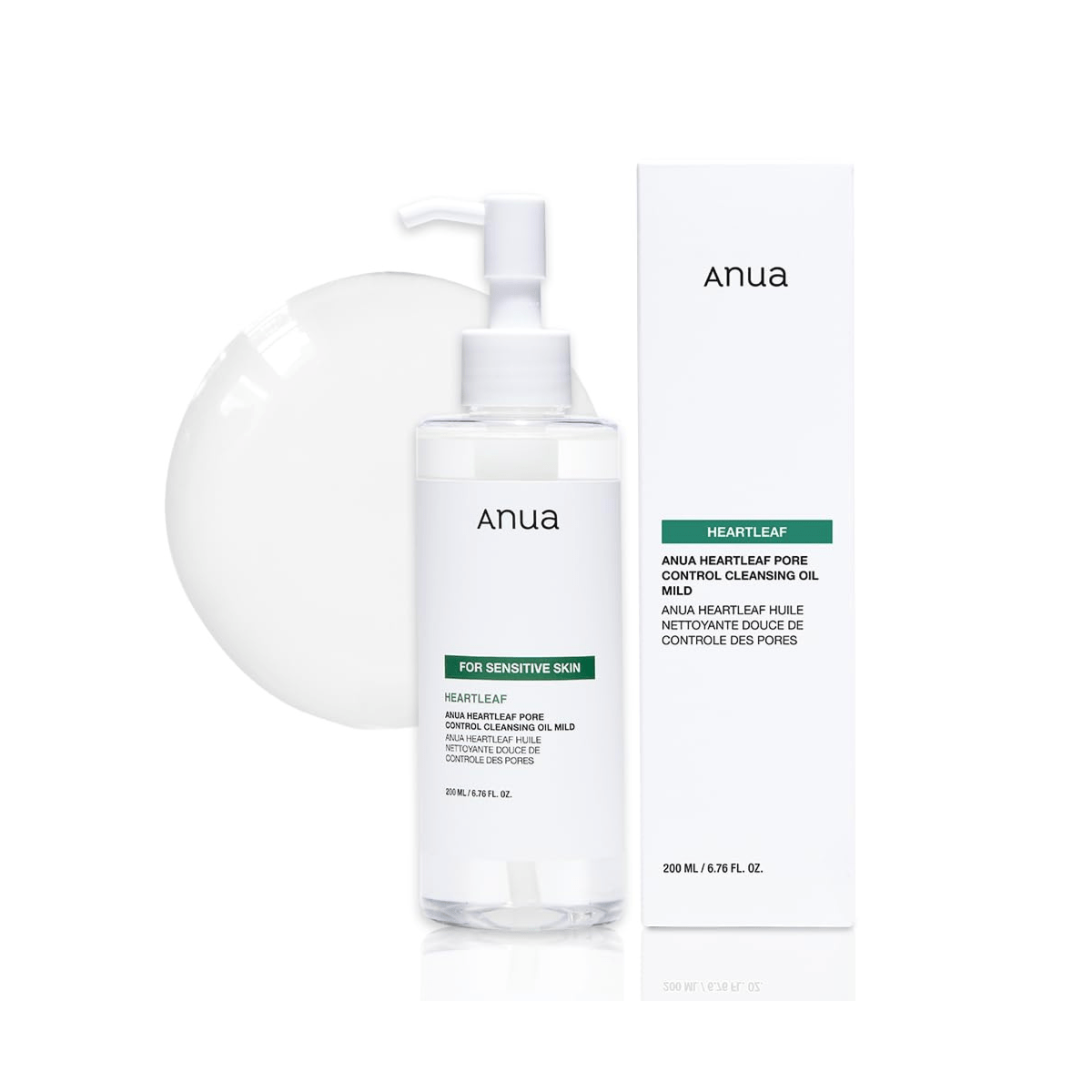 Anua Heartleaf Pore Control Cleansing Oil Mild - TokTok Beauty