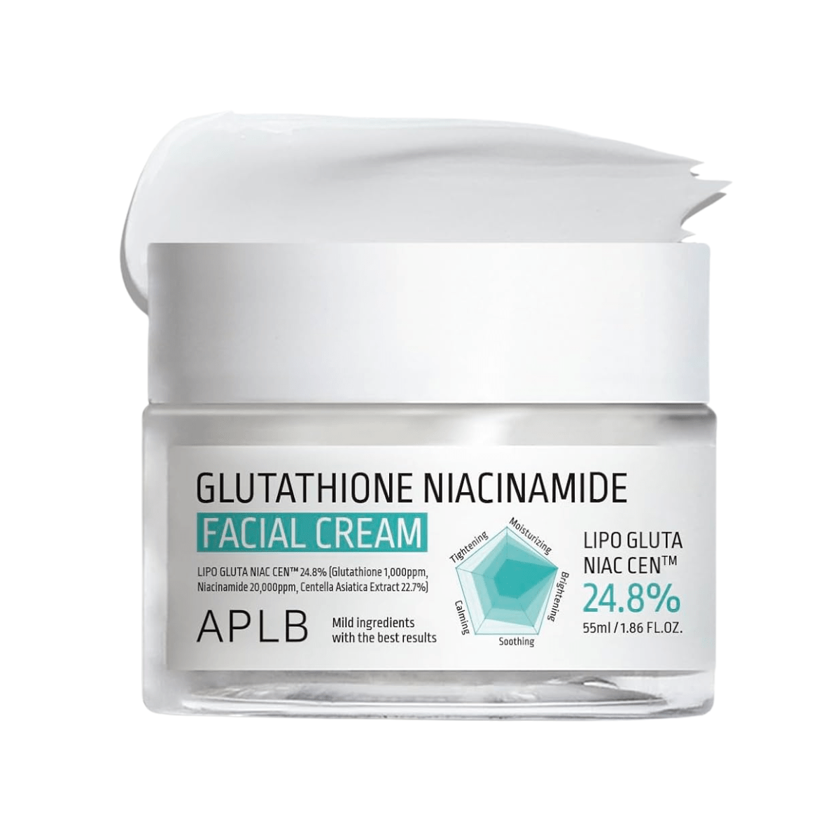 APLB Glutathione Niacinamide Facial Cream - TokTok Beauty