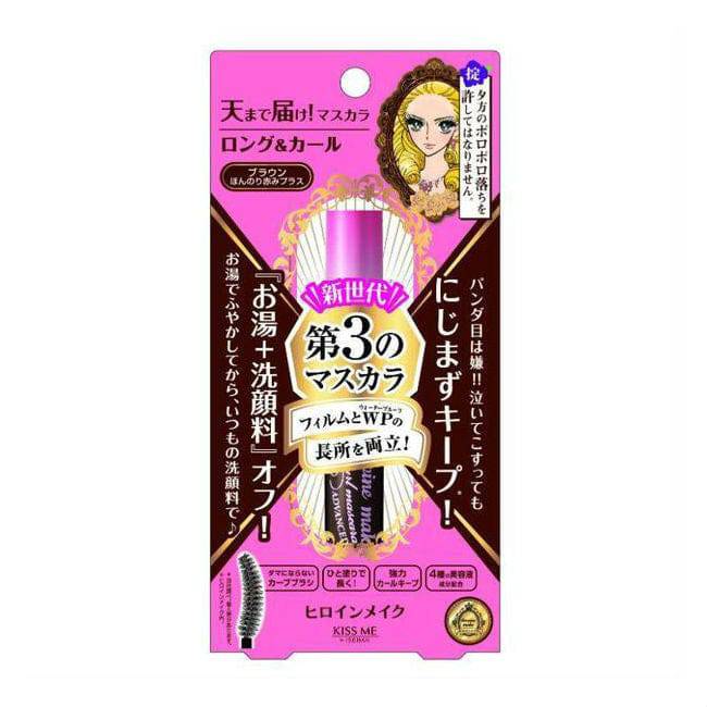 KissMe Heroine Make Long & Curl Mascara Advanced Film #02 Brown - TokTok Beauty